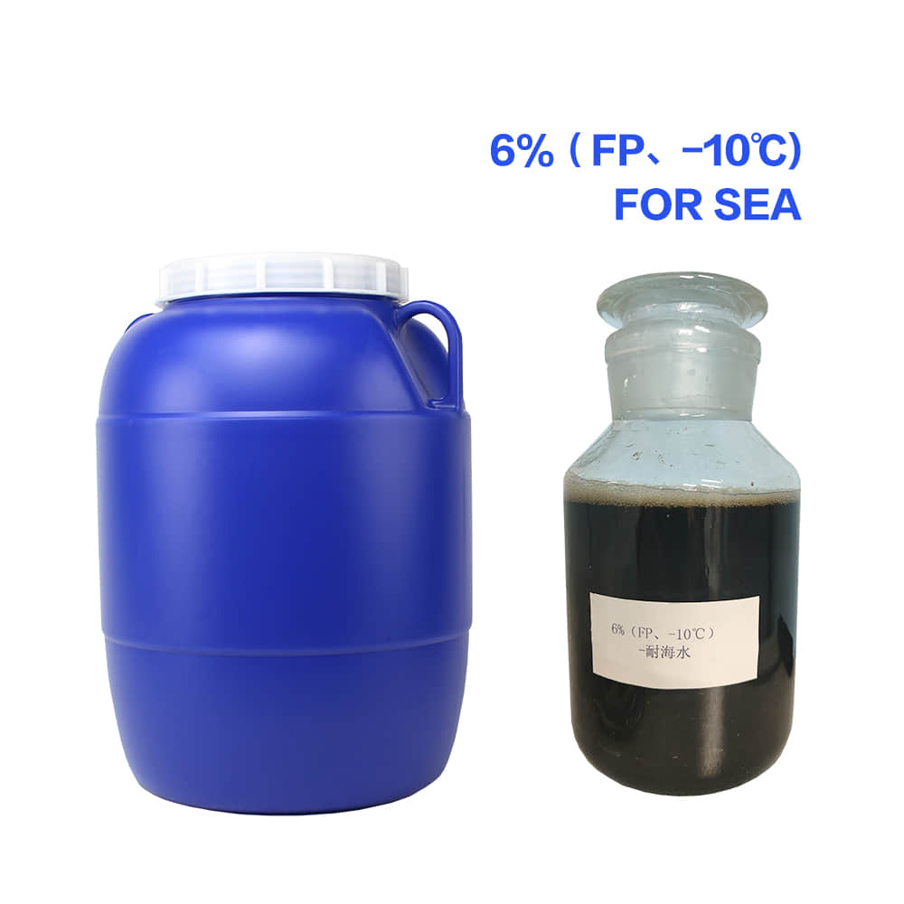 6%  FP ( -10 ℃) –for  Seawater foam extinguishing agent