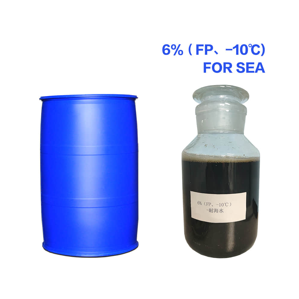 6%  FP ( -10 ℃) –for  Seawater foam extinguishing agent